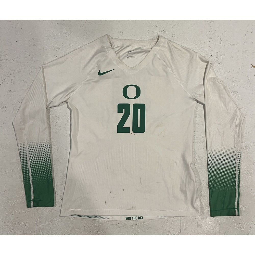 Nike Oregon Ducks Hyperelite Long Sleeve Volleyball Jersey Women's Medium